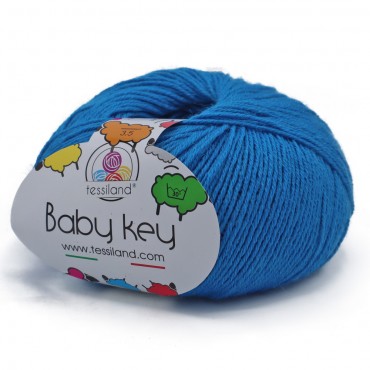 BabyKey uni Turquoise Grammes 50