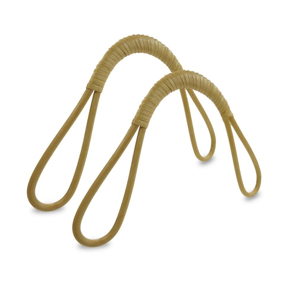 Bag handles - Wooden and Cane - Leuk