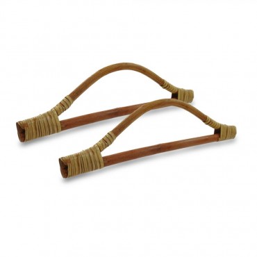 Bag handles - Wooden and Cane - Sesan