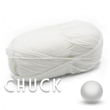 Chuck Plain White Grams 100