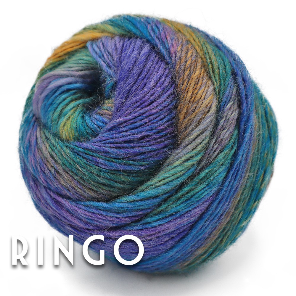 Ringo Viola Verde Gr 100 gomitolo carciofo