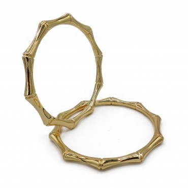 Metal Handle Bracelet Deca Gold