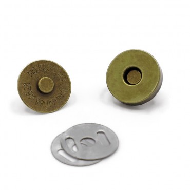 Bouton magnétique Bronze mm18