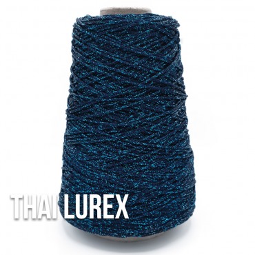 Thai Lurex Bleu Turquoise...