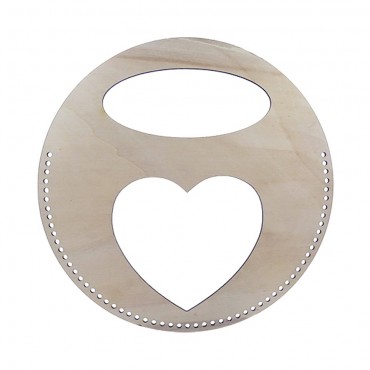 Flap with handle - Circle Heart LL 203