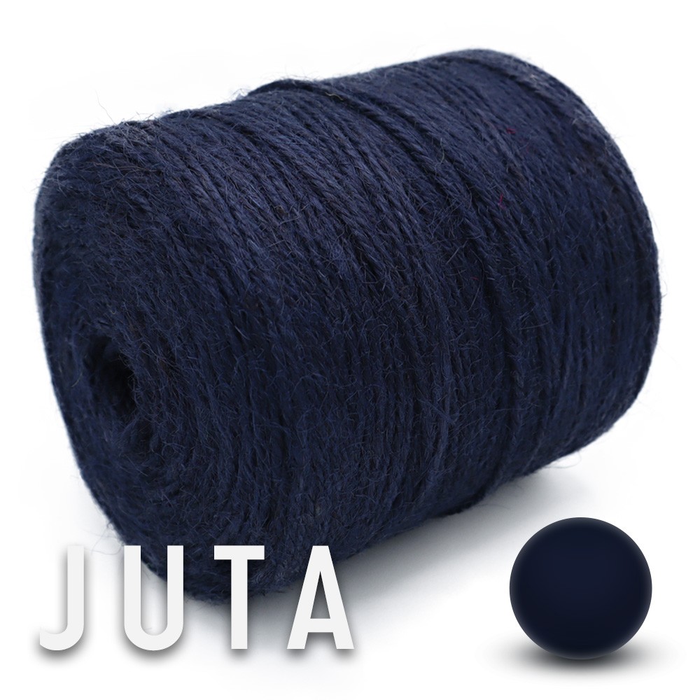 Jute Bleu nuit grammes 180