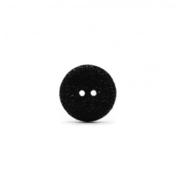 Botón Crystal Negro mm28 1pz