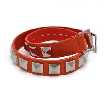 MA133-Shoulder strap with upholstery nails-Orange