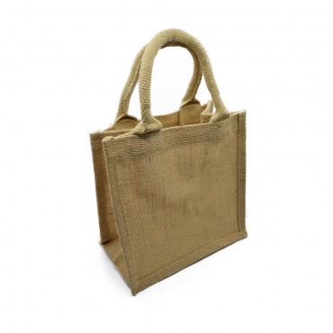 Sac en toile de jute naturelle Mini Size