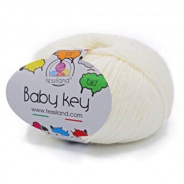 BabyKey unito Bianco Ottico Gr 50