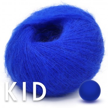 Kid Mohair Cornflower Blue...