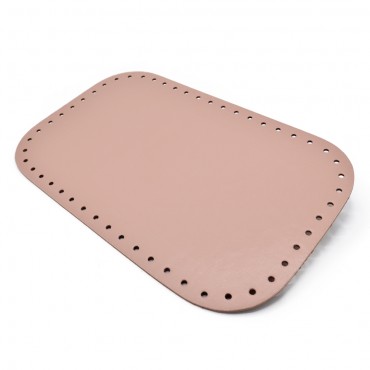 Bag Bottom 28x18 eco leather Pale Pink