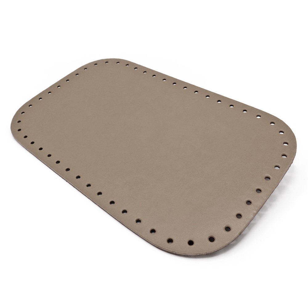 Fond de Sac 28x18 éco cuir Tourterelle