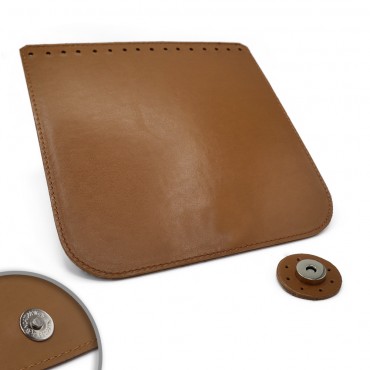 Bag flap Word leather color