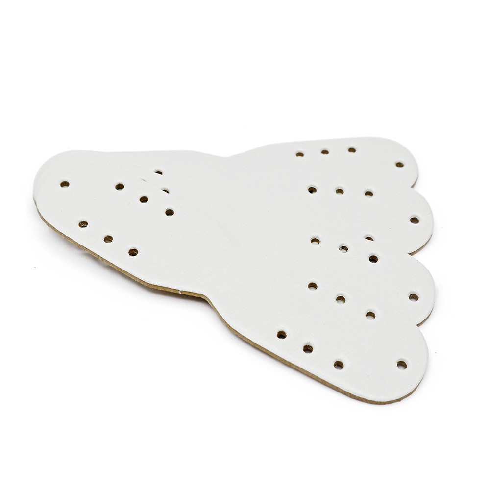 Ring Supports eco leather White