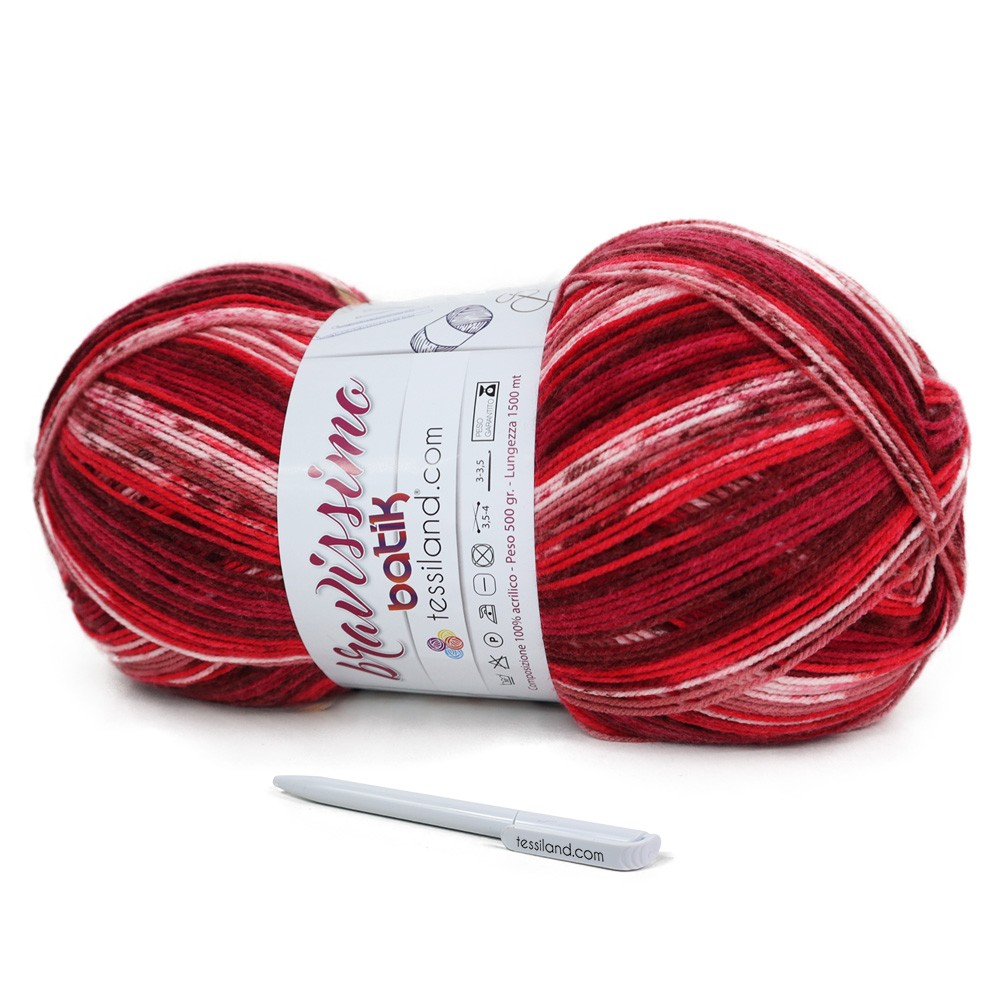 Bravissimo Batik Rouge Grammes 500