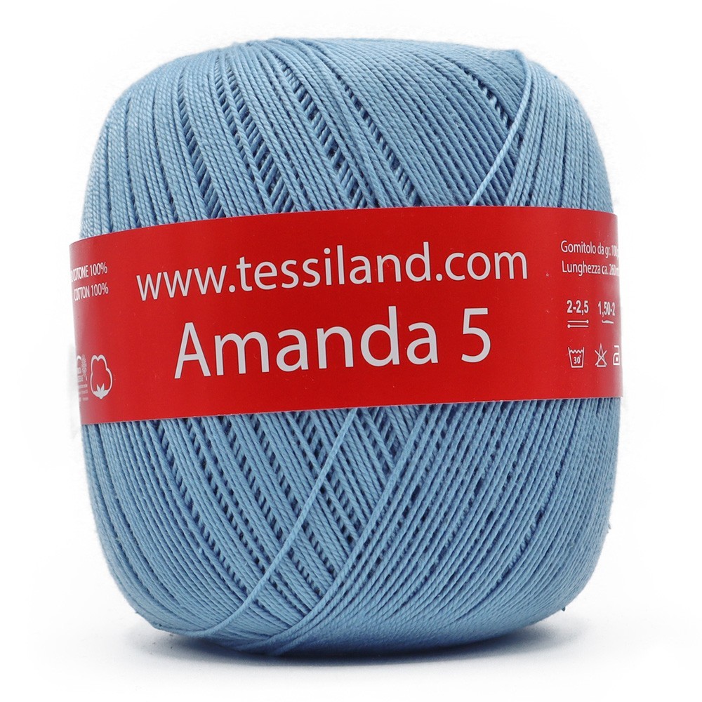 Amanda 5 Azul claro Gramos 100
