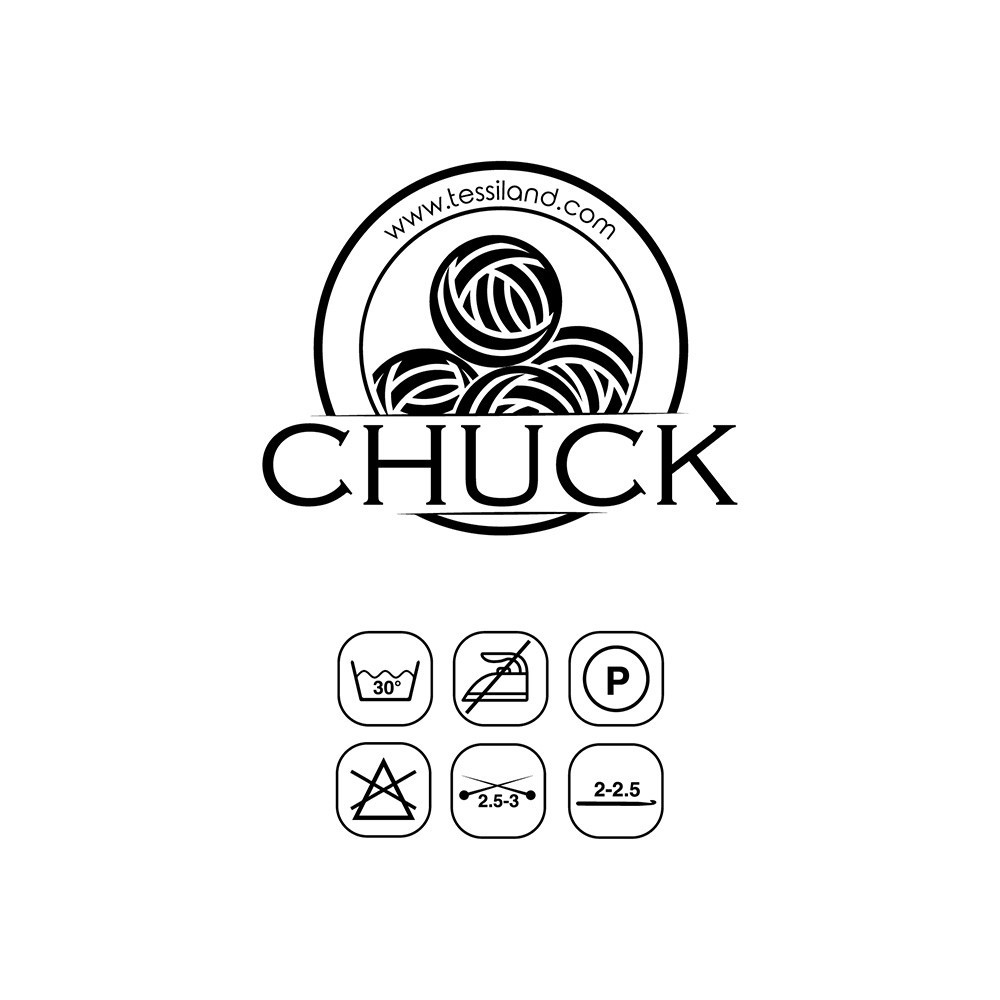 Chuck teinte unie Bleu clair Grammes 100