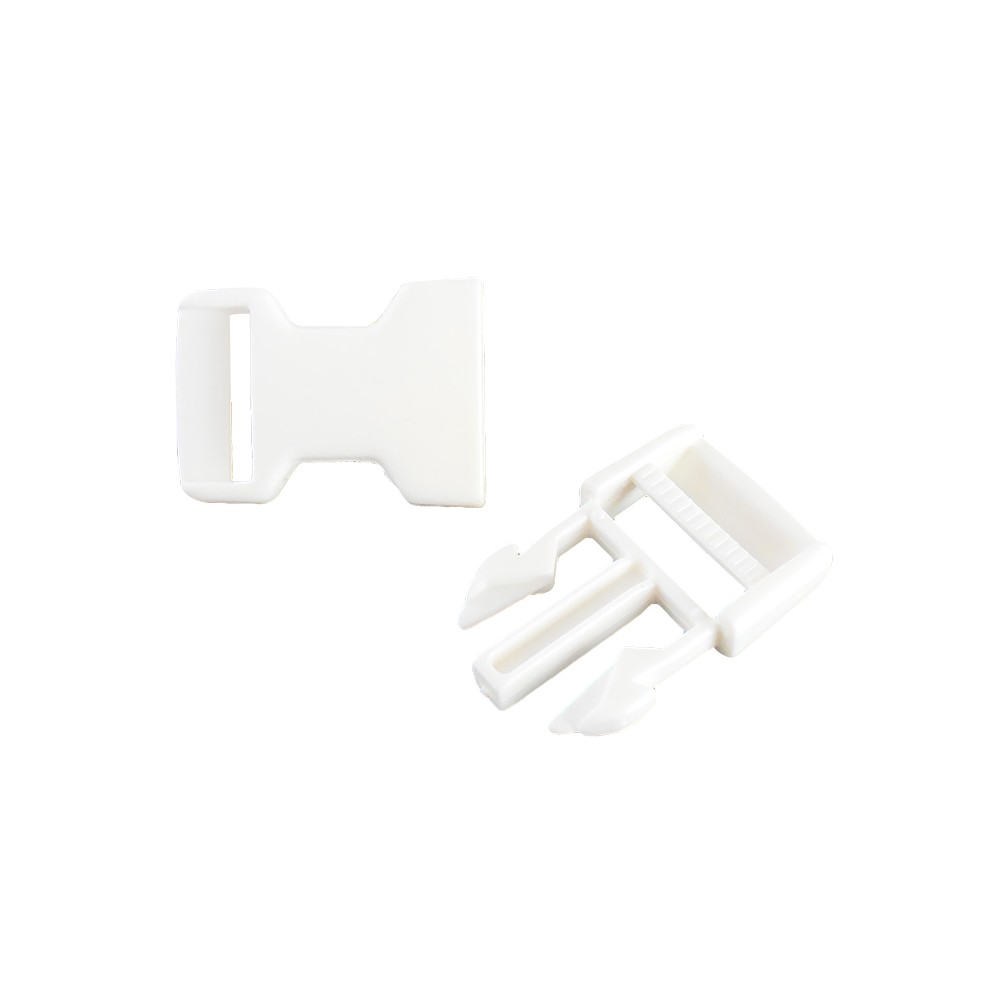 Fibbia nylon Bianco