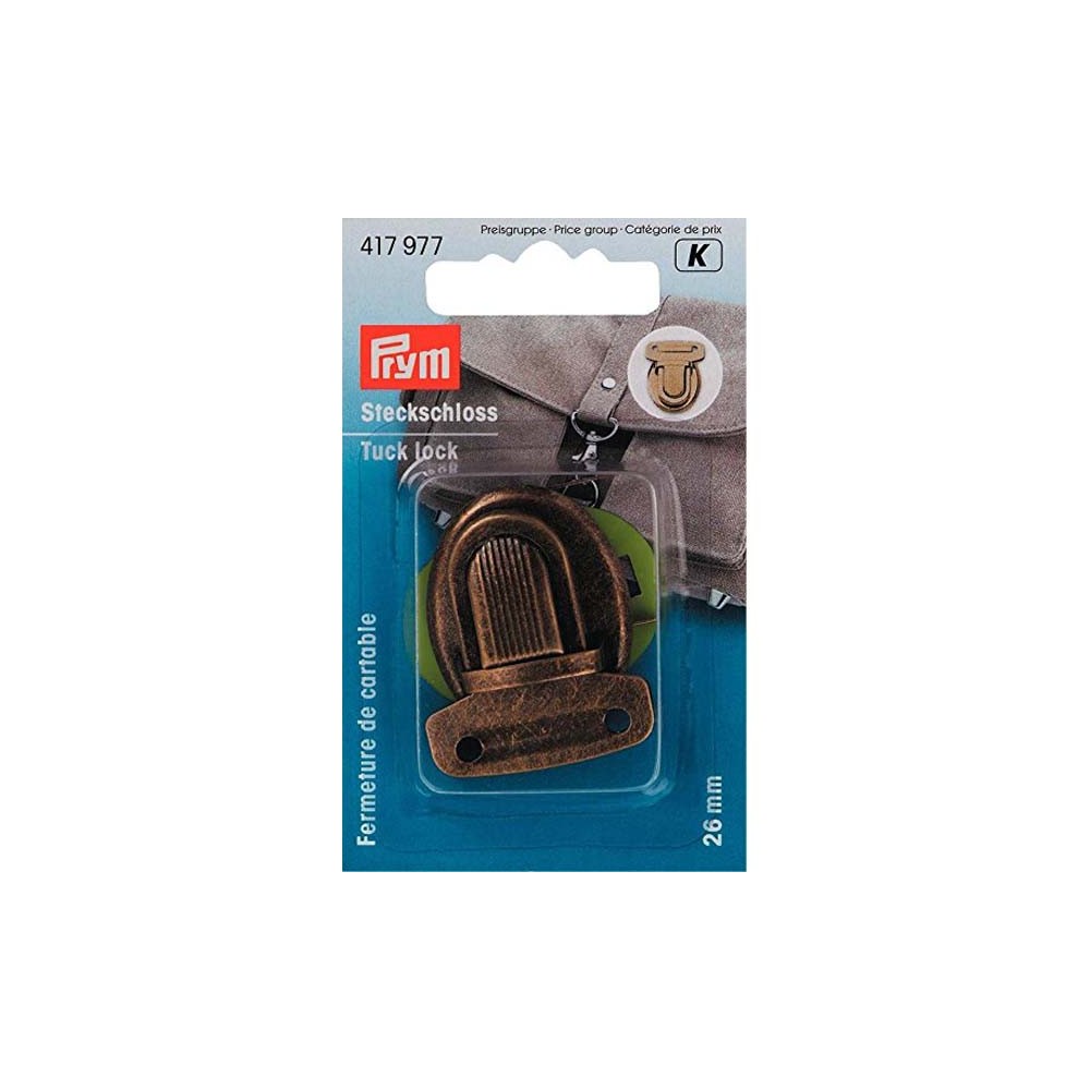Prym Antique Brass Button Closure - P-417977
