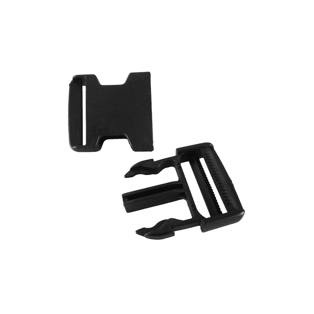 Fibbia nylon Nero