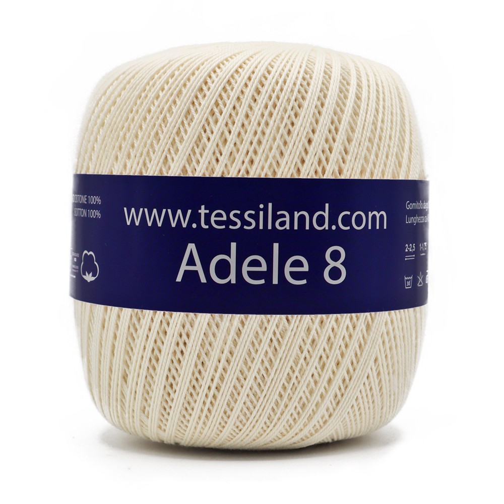 Adele 8 Ecru Grams 100