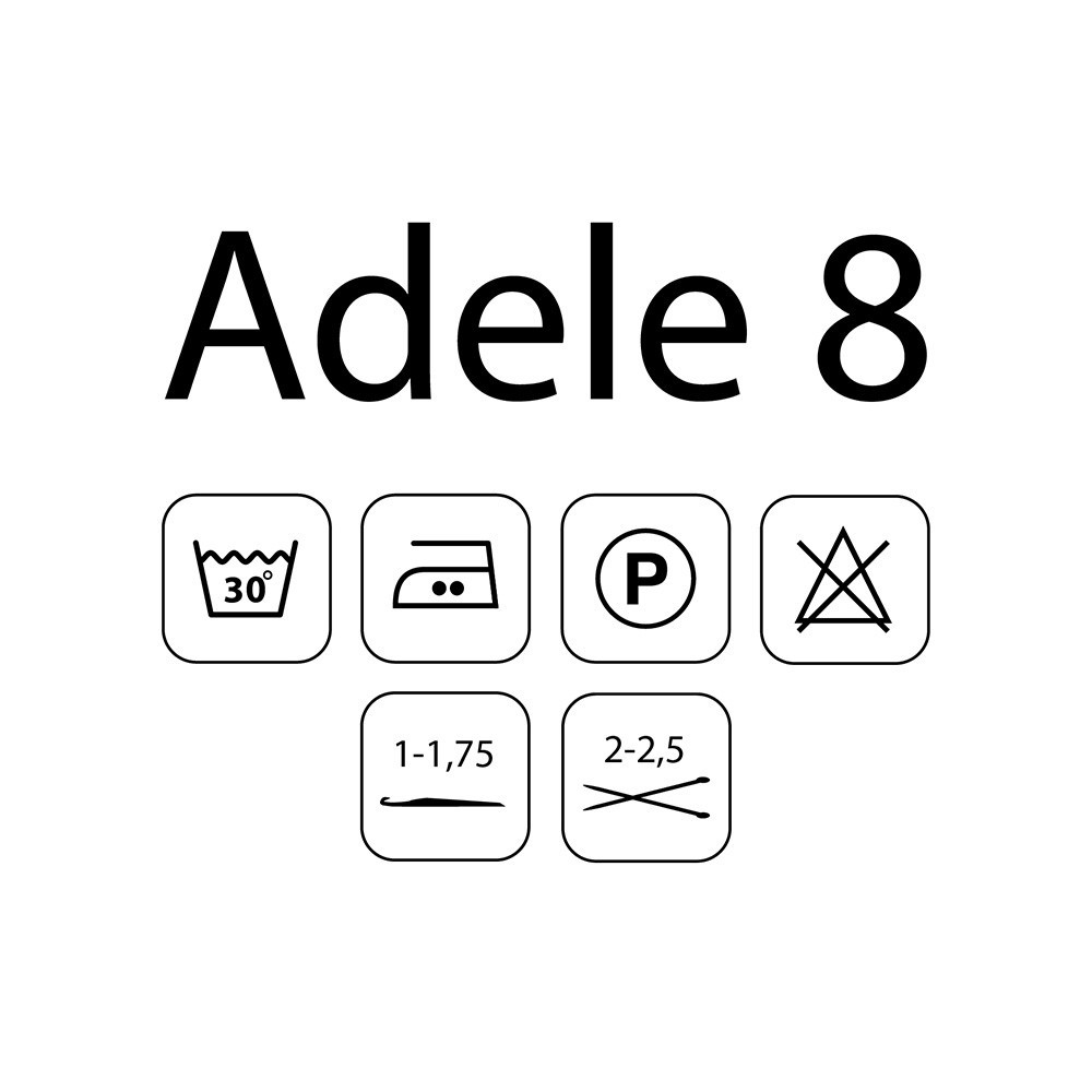Adele 8 Ecru Grams 100