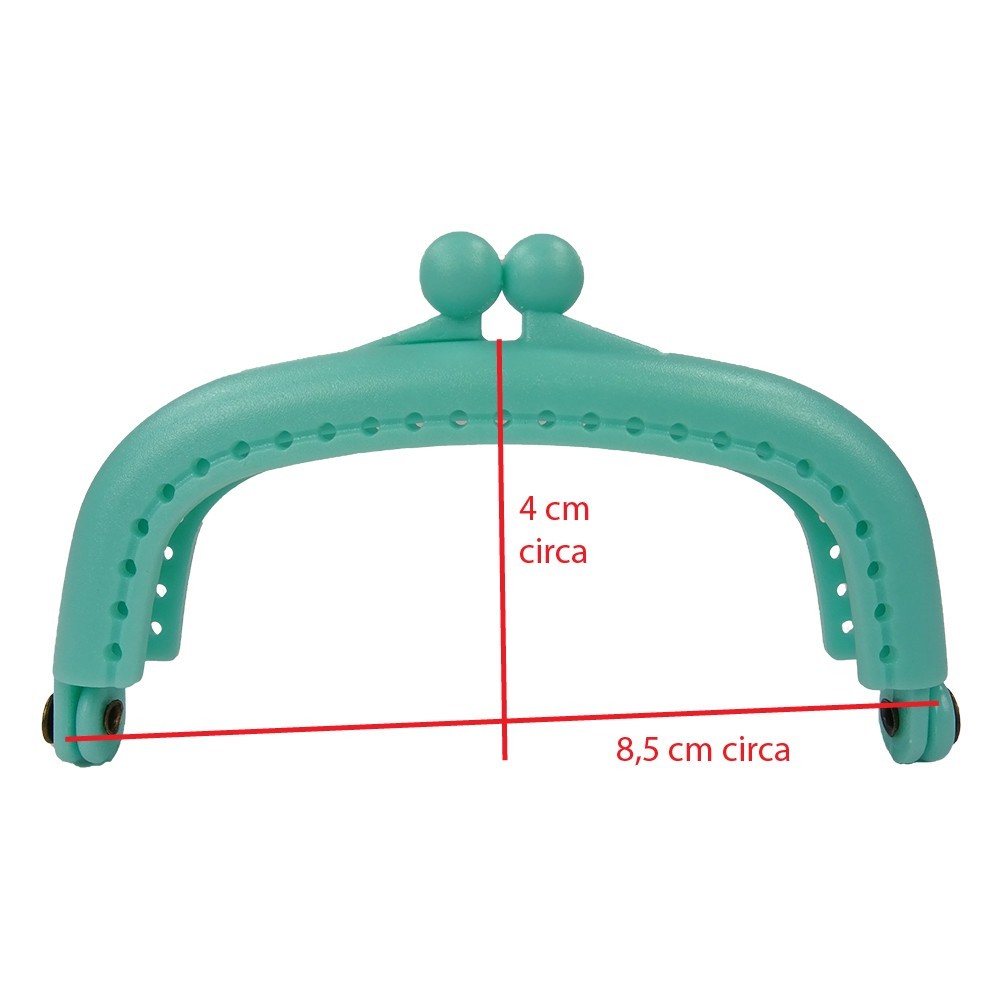 Clic clac Modern 8.5x4 cm-Tiffany