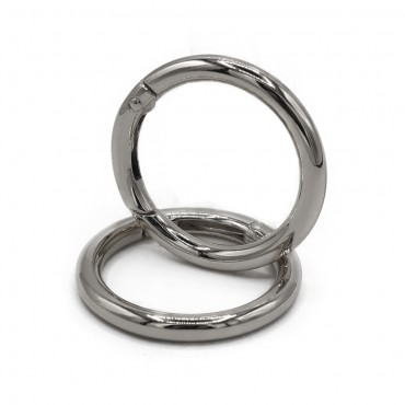 Carabiners Silver Ring 30...