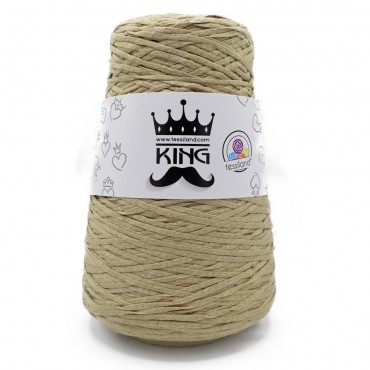 King Beige cotton blend ribbon Grams 250