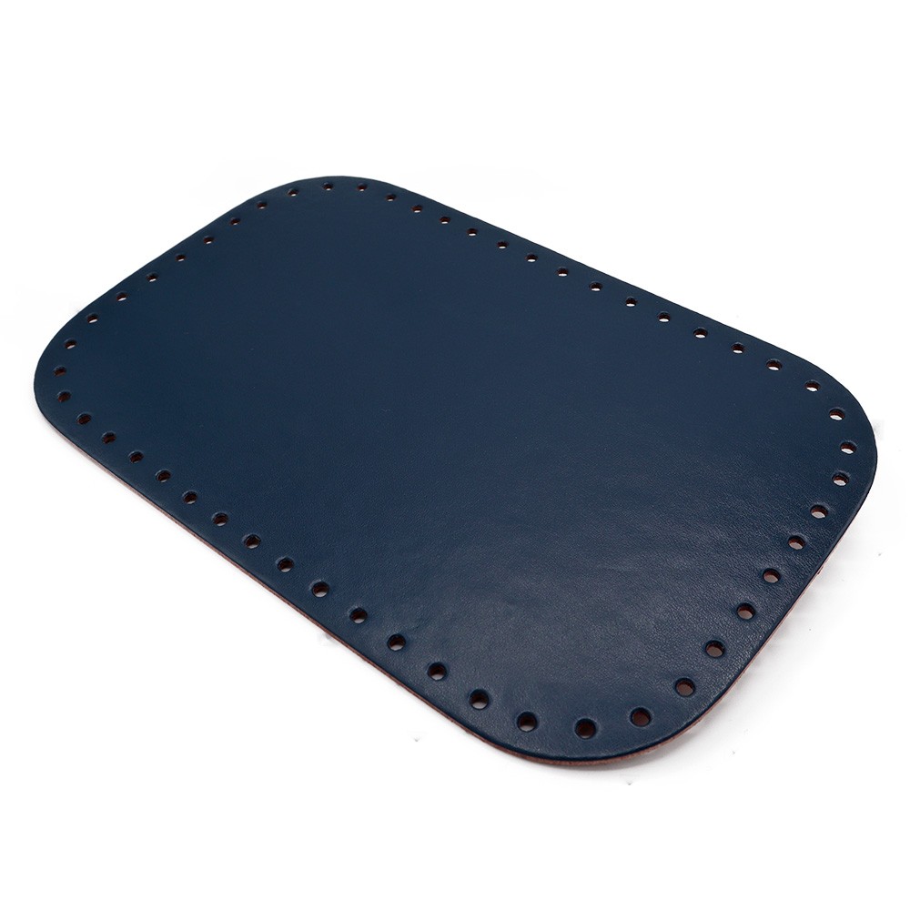 Fondo Borsa 28x18 ecopelle Navy