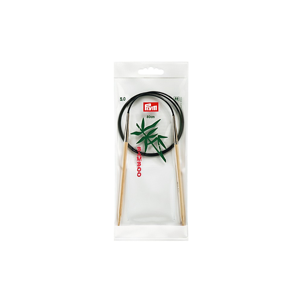 Ferri Circolari Bamboo Prym 5 cm80 - P-221508