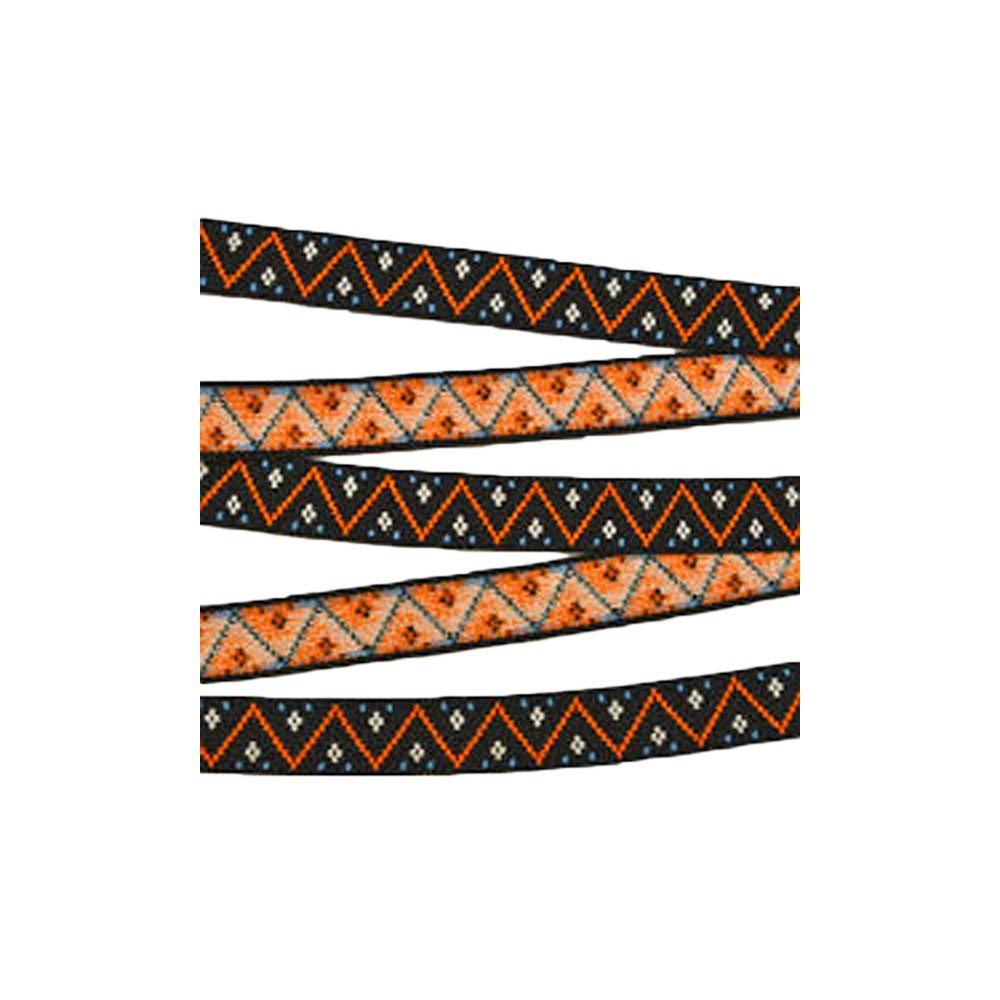Elastico ZigZag Nero 1mt - P-957454