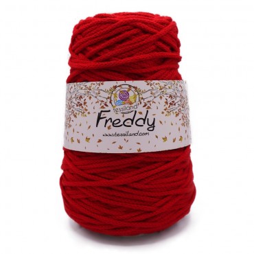 Wool Rope Freddy Red Grams 200