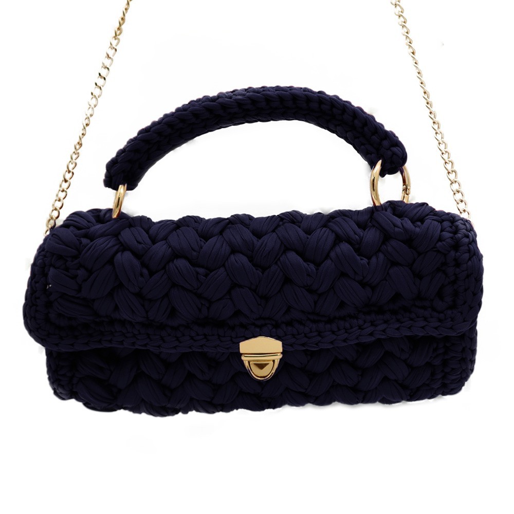 Bag Kit DIY Marshmallow Bleu