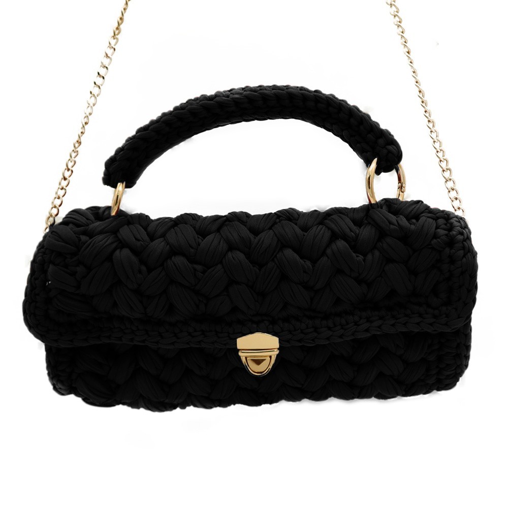 Kit Borsa fai da te Marshmallow Nero