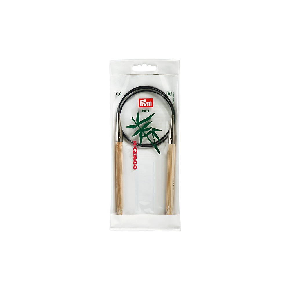 Ferri Circolari Bamboo Prym 10 cm80 - P-221540