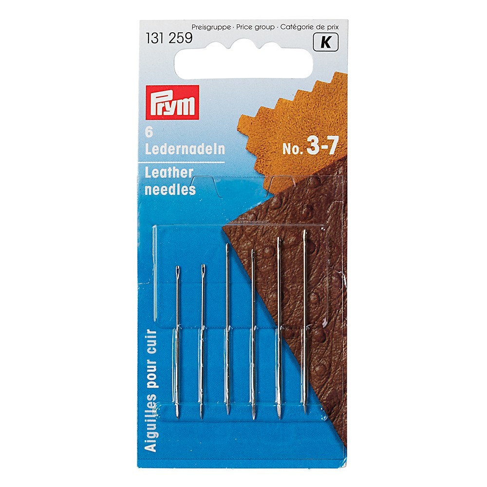 Aiguilles Assorties pour Cuir 3-7