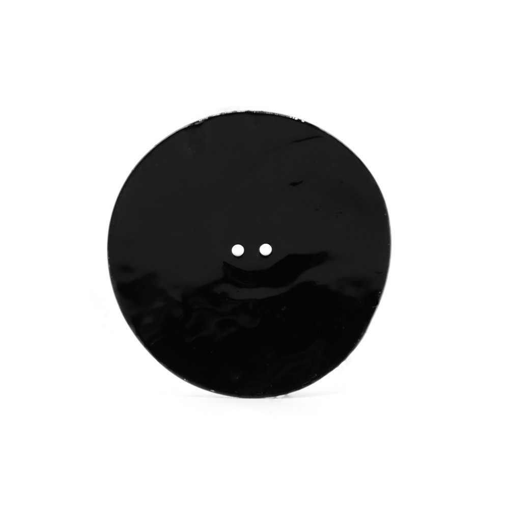 Akoya Button 80 Black 1pc