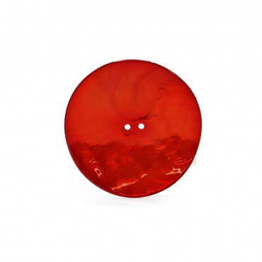 Akoya Button 80 Red 1pc