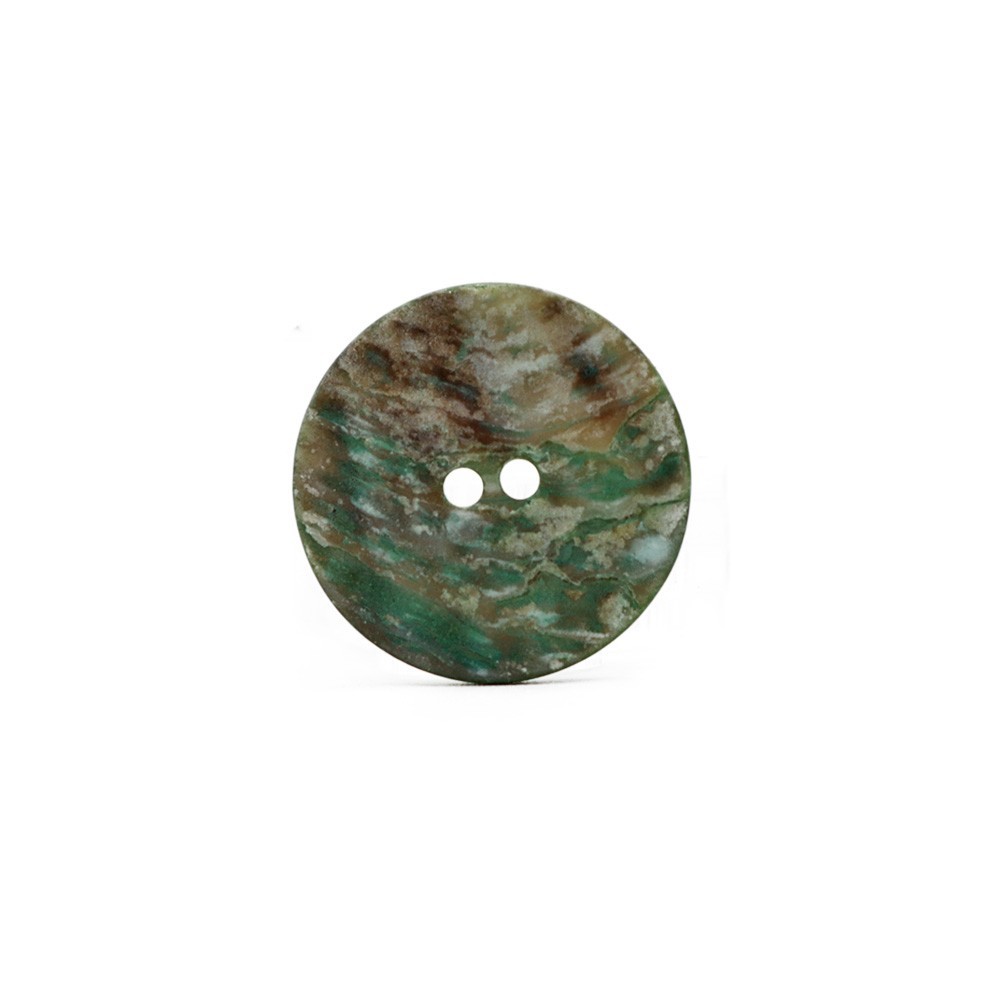 Bottone Akoya 32 Verde 1pz