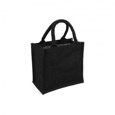 Jute Bag 26x22 Black