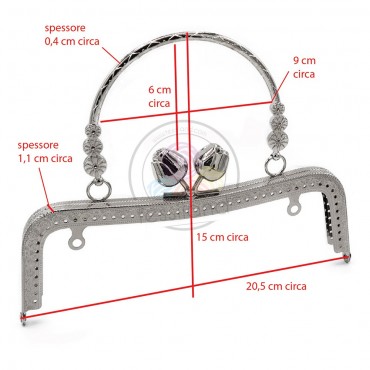 Clic Clac in Plastica 8,5cm