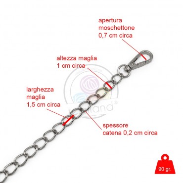 Chain Straps Daily Silver