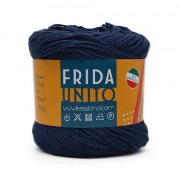 Frida solid Blue Navy 50 grams