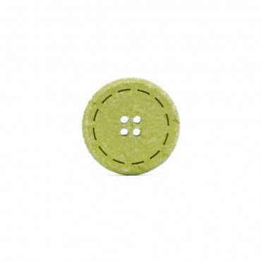 Button Recycled Save 30 Apple 1pc