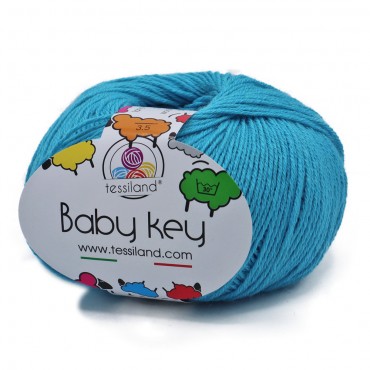 BabyKey solid Blue Grams 50