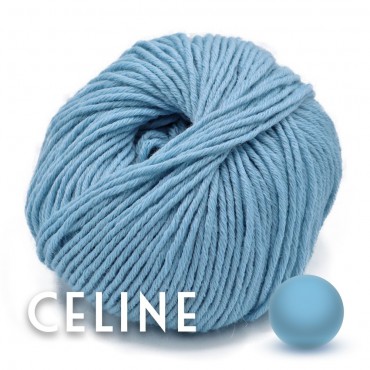 Celine Solid Sky Blue Grams 50