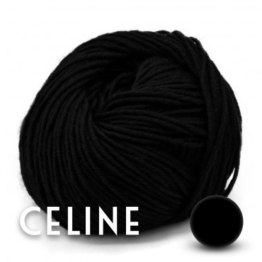 Celine Solid Black Grams 50