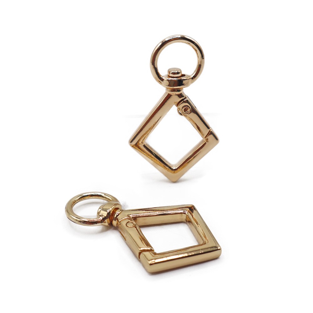 Mosquetones Rombo Oro mm17 2pz